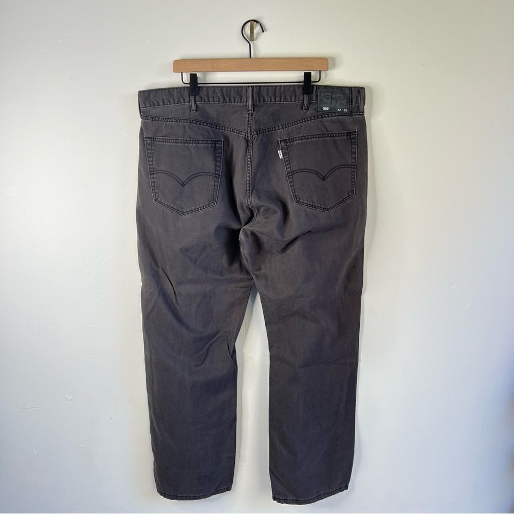 Levi’s 559 Relaxed Straight Mens Jeans | dark gray | 42 by 32 - Picture 5 of 7